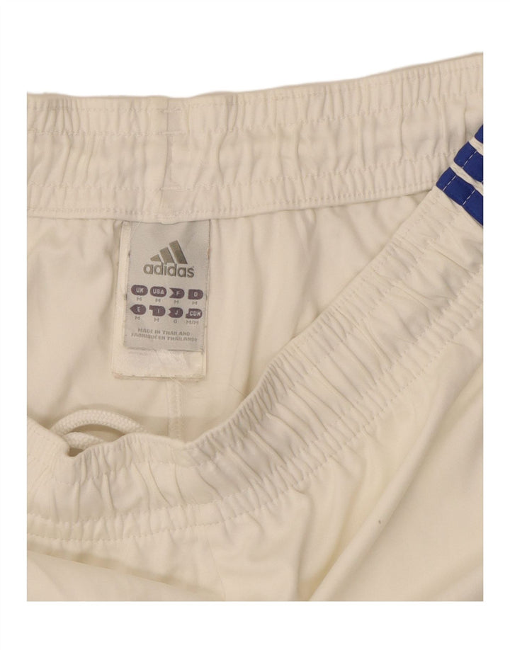 Adidas Short de sport Climalite Homme Blanc Moyen Polyester