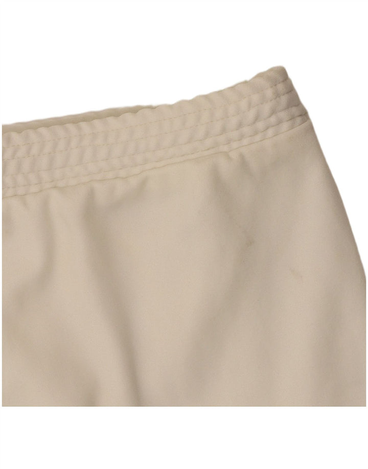 Belfe Short de sport pour femme UK 14 Large Blanc cassé Polyester