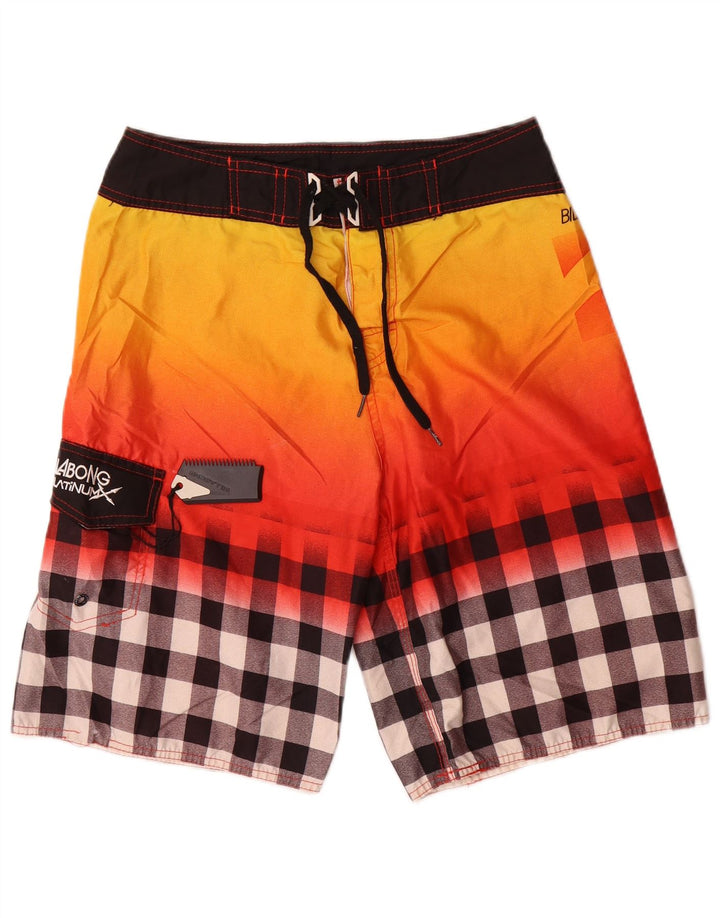 Billabong Short de Bain Graphique Homme Vichy Multicolore Moyen