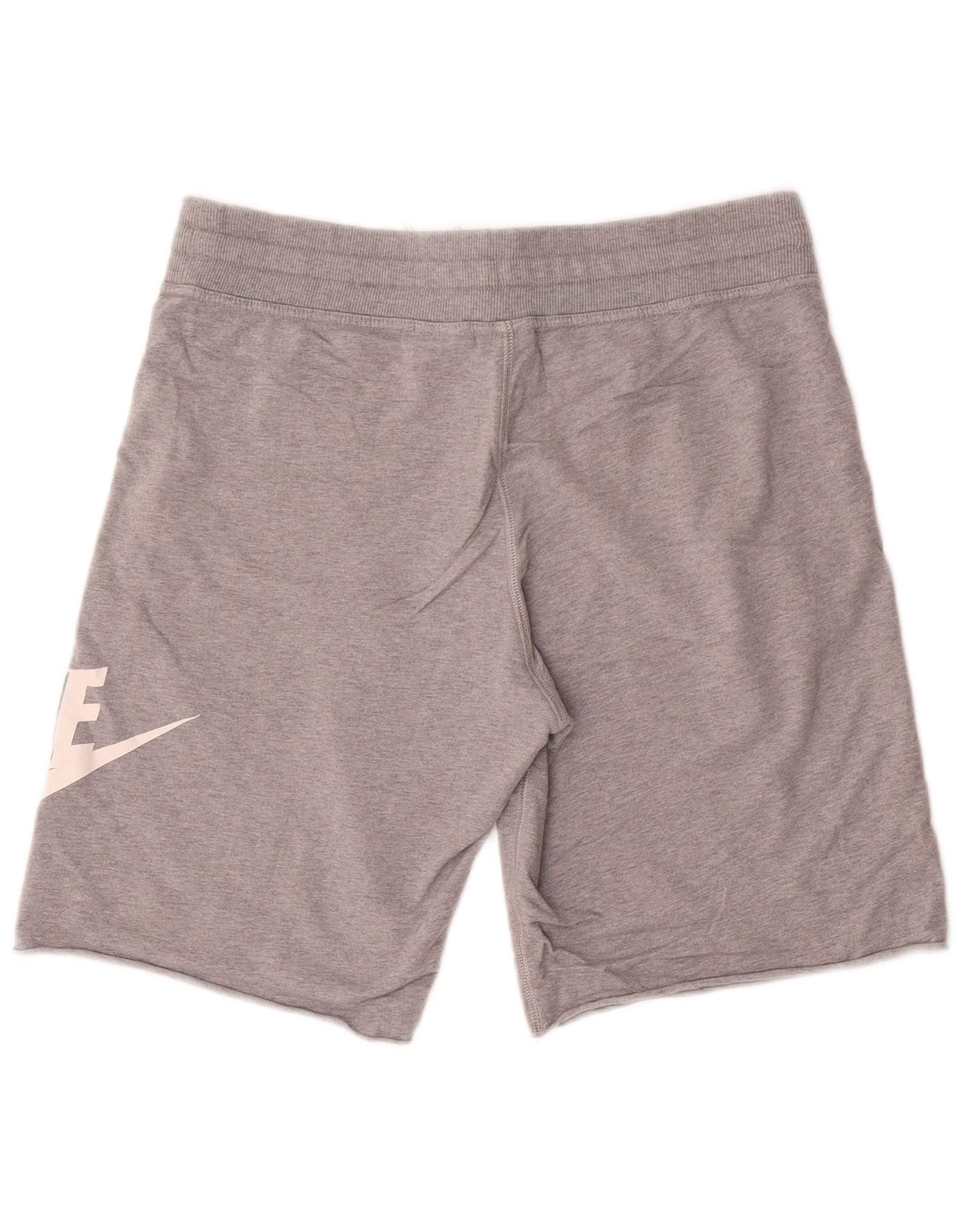 Nike Short de sport graphique en coton gris moyen pour homme