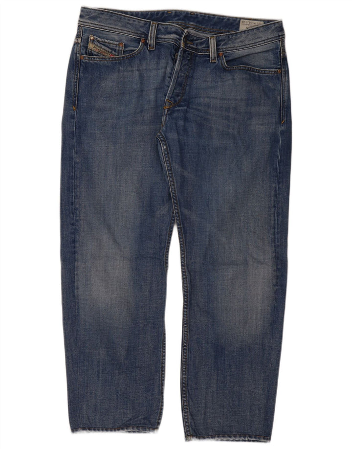 DIESEL Jean droit Viker homme W38 L28 bleu coton