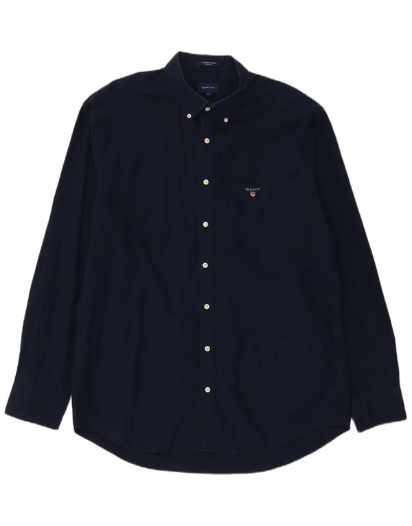 Gant Chemise Regular XL Bleu Marine Coton Homme