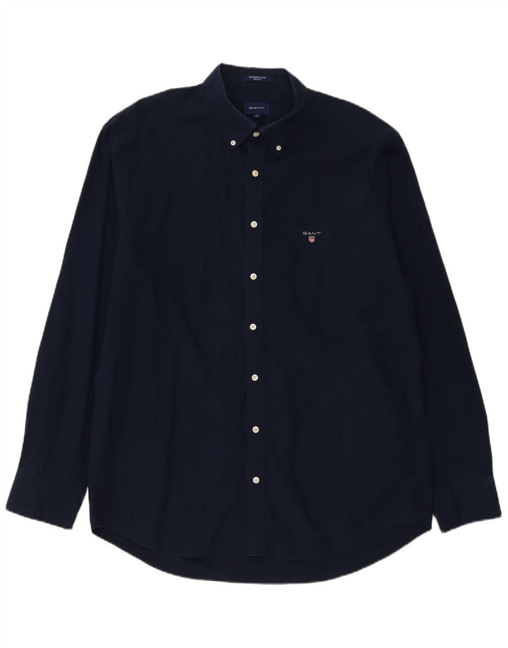 Gant Chemise Regular XL Bleu Marine Coton Homme