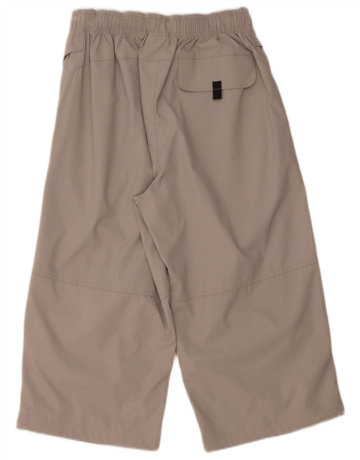 Reebok Pantalon de Survêtement Capri Homme Gris Moyen Polyester