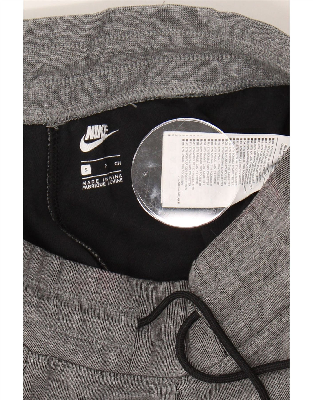 NIKE Mens Sport Shorts Small  Grey Cotton Vintage Nike and Second-Hand Nike from Messina Hembry 