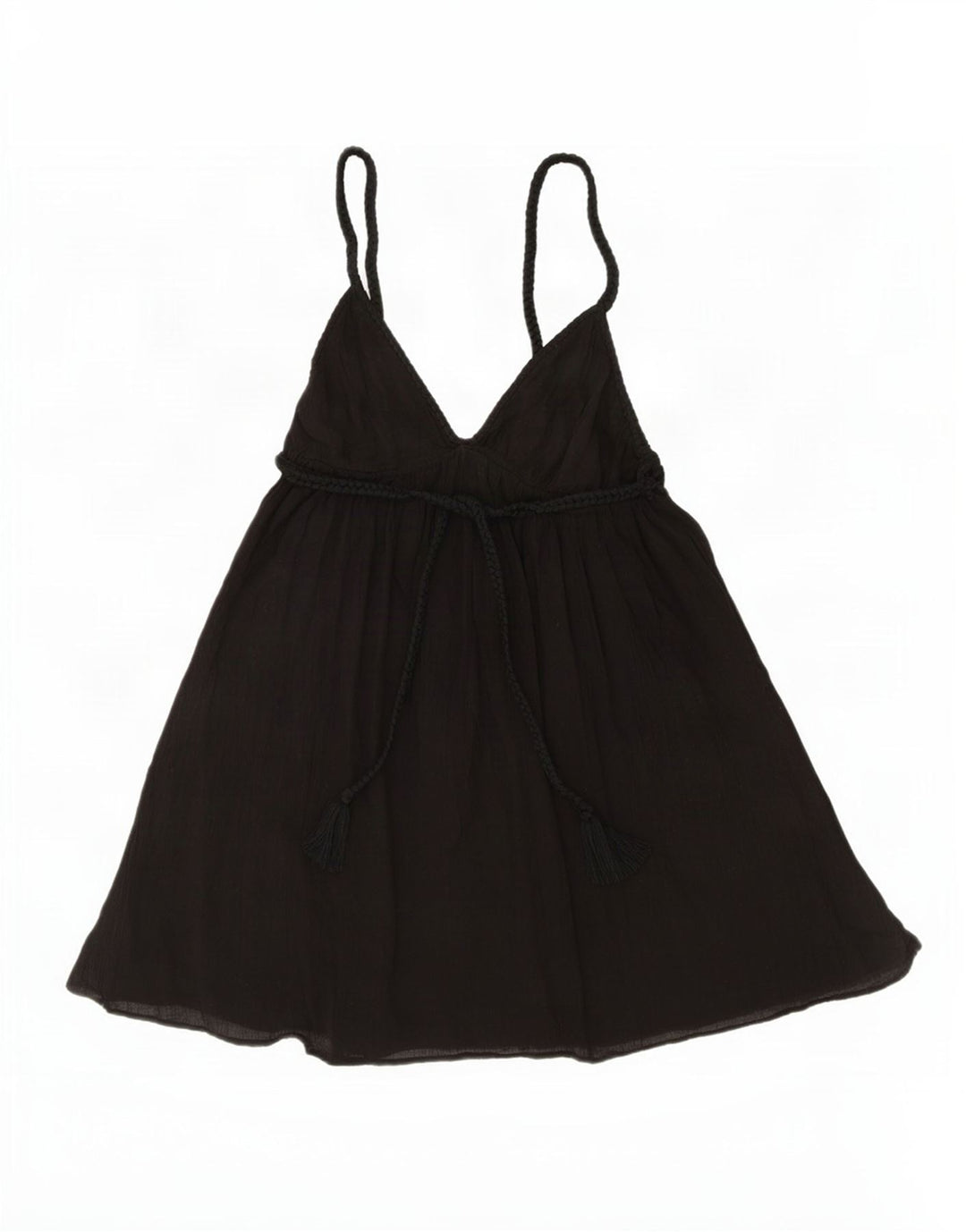 Zara Combishort Femme UK 12 Coton Noir Moyen