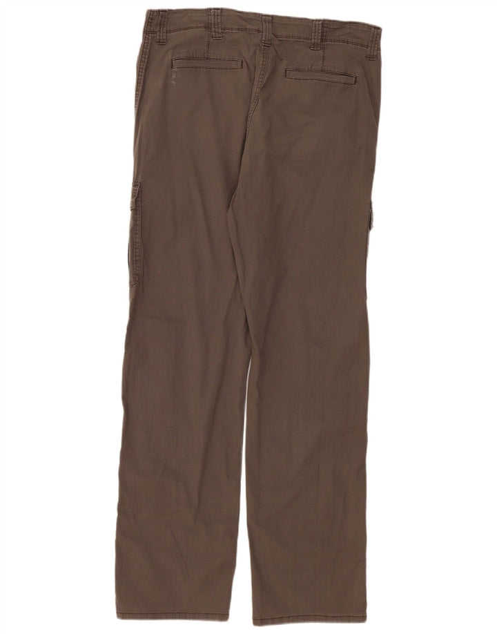 Wrangler Pantalon Cargo Droit Homme W34 L34 Gris Coton