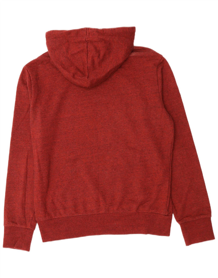 SUPERDRY Pull à capuche graphique XL pour homme en coton marron