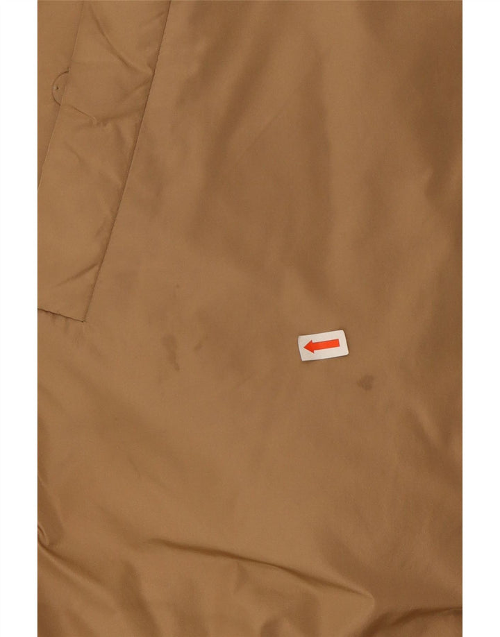 Max Mara Manteau matelassé réversible à capuche pour femme UK 10 Small Beige Polyamide