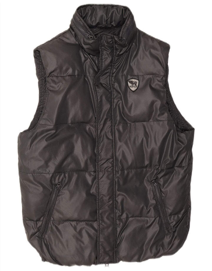 Rifle Gilet rembourré pour homme UK 40 Large Noir Polyester