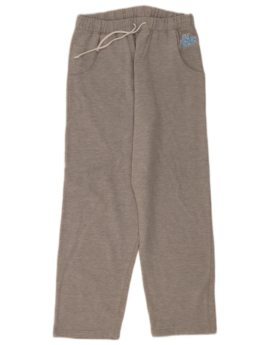 Kappa Pantalon De Survêtement Homme Large Gris Moucheté Coton