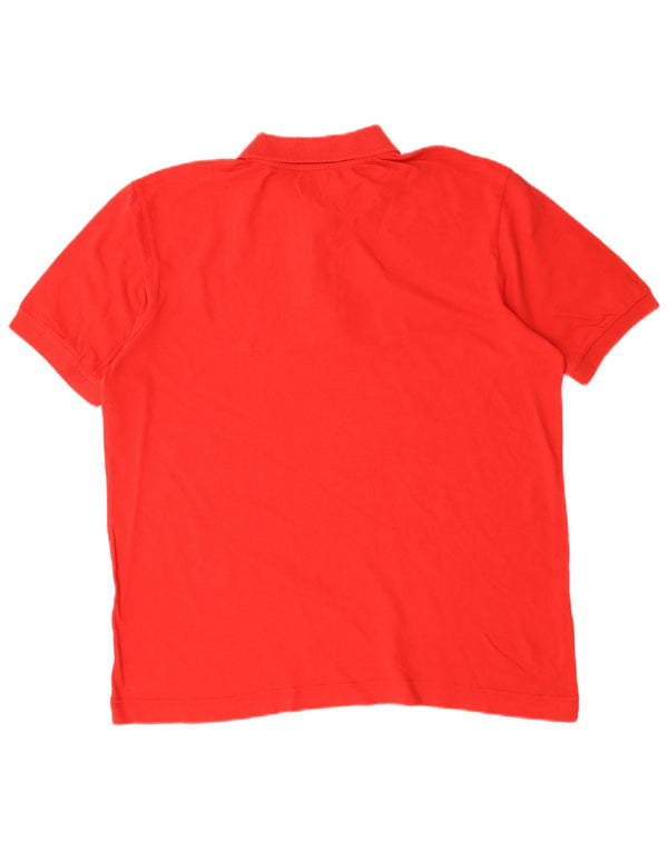 Kappa Polo Homme XL Rouge Coton