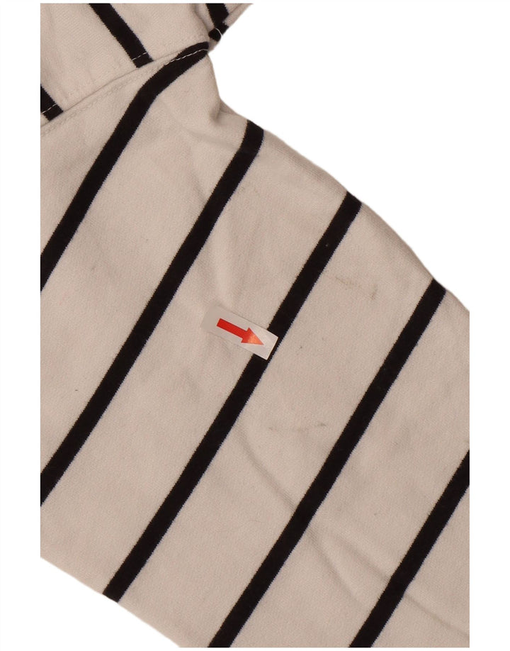 Zara Sweat-shirt Garçon 11-12 ans Blanc Rayé Coton