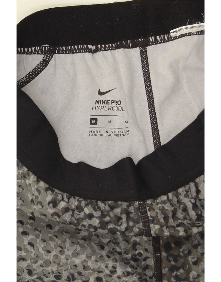 Nike Legging Capri Femme UK 12 Gris Moyen Colorblock