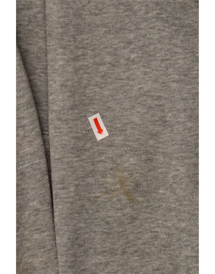 Puma Pull à capuche zippé graphique pour homme 2XL Gris Coton