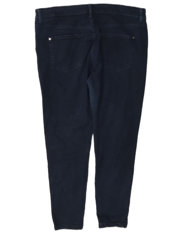 Marks & Spencer Jean skinny court pour femme UK 16 Large W34 L25 Bleu marine