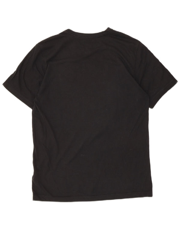 Nike Hommes Dri Fit Graphic T-Shirt Haut Noir Moyen Coton