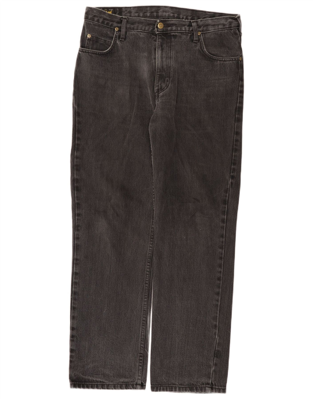 Lee Jean Droit Brooklyn Homme W34 L30 Gris Coton