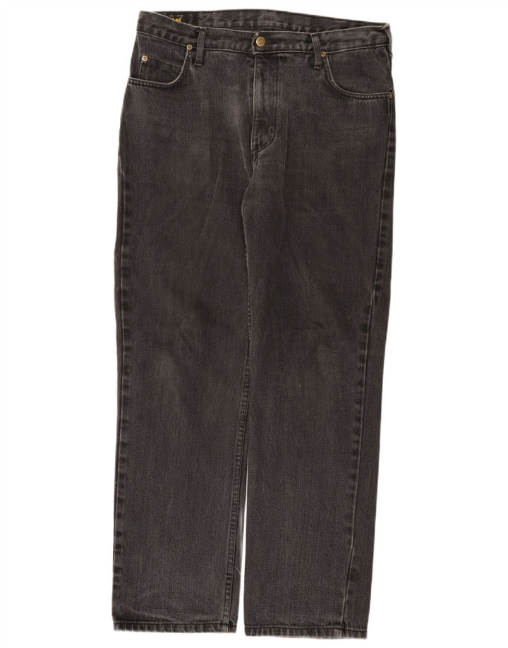 Lee Jean Droit Brooklyn Homme W34 L30 Gris Coton