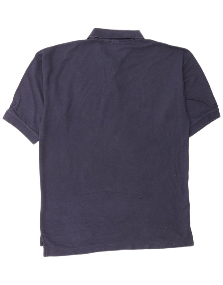 FILA Polo Homme Large Bleu Marine Coton
