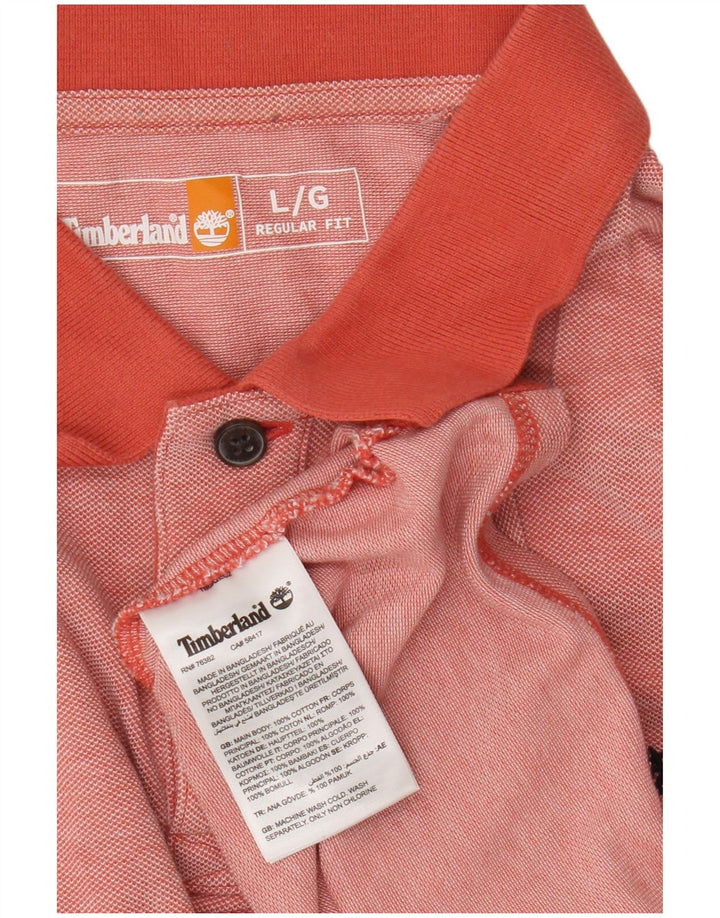 Timberland Polo Regular Fit Homme Grand Coton Rose