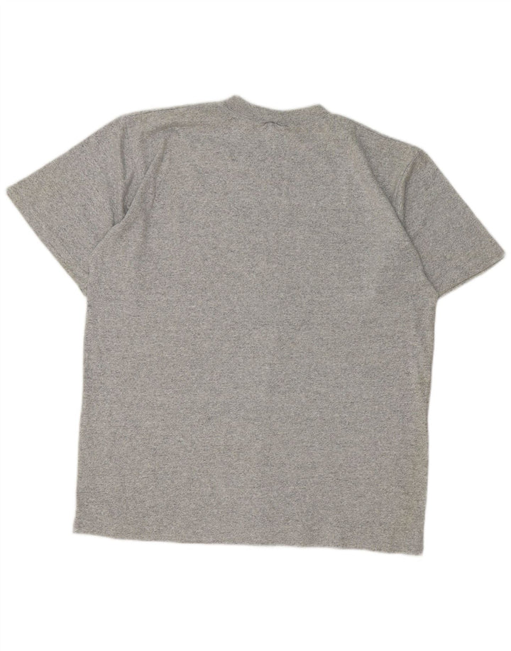 Champion T-Shirt Homme Haut Large Gris Moucheté Coton