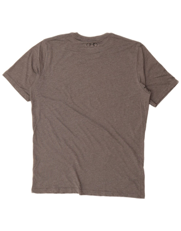Under Armour T-Shirt Homme Haut Large Gris Moucheté