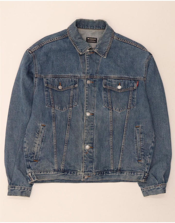 CASUCCI Mens Denim Jacket UK 42 XL Blue Cotton Vintage Casucci and Second-Hand Casucci from Messina Hembry 