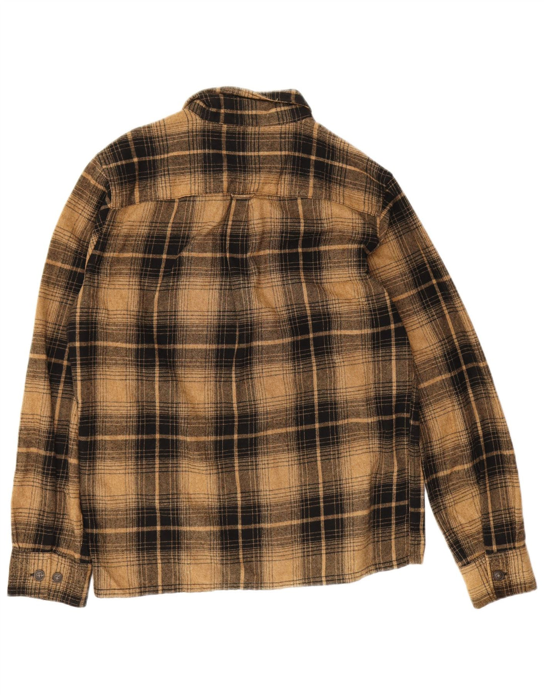 Jack & Jones Chemise en Flanelle Homme Marron Moyen à Carreaux en Coton