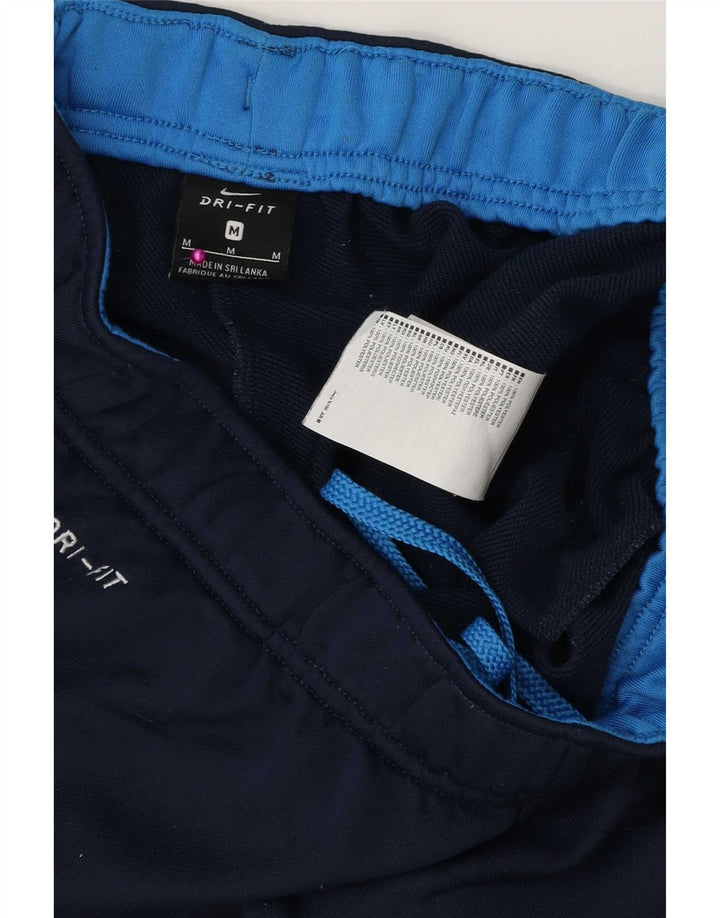 Nike Pantalon de survêtement Dri Fit pour homme Bleu marine moyen Polyester