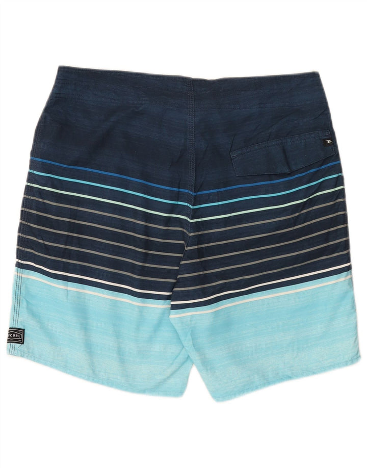 Rip Curl Short de bain pour homme en polyester color block bleu marine moyen