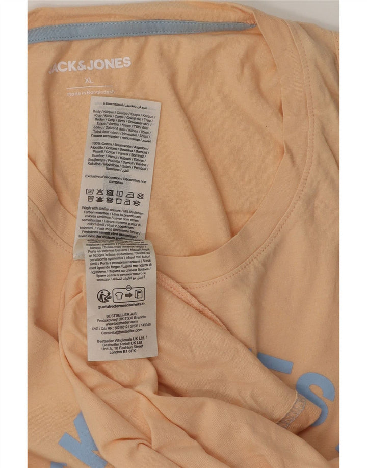 Jack & Jones Débardeur Graphique XL Coton Beige Homme