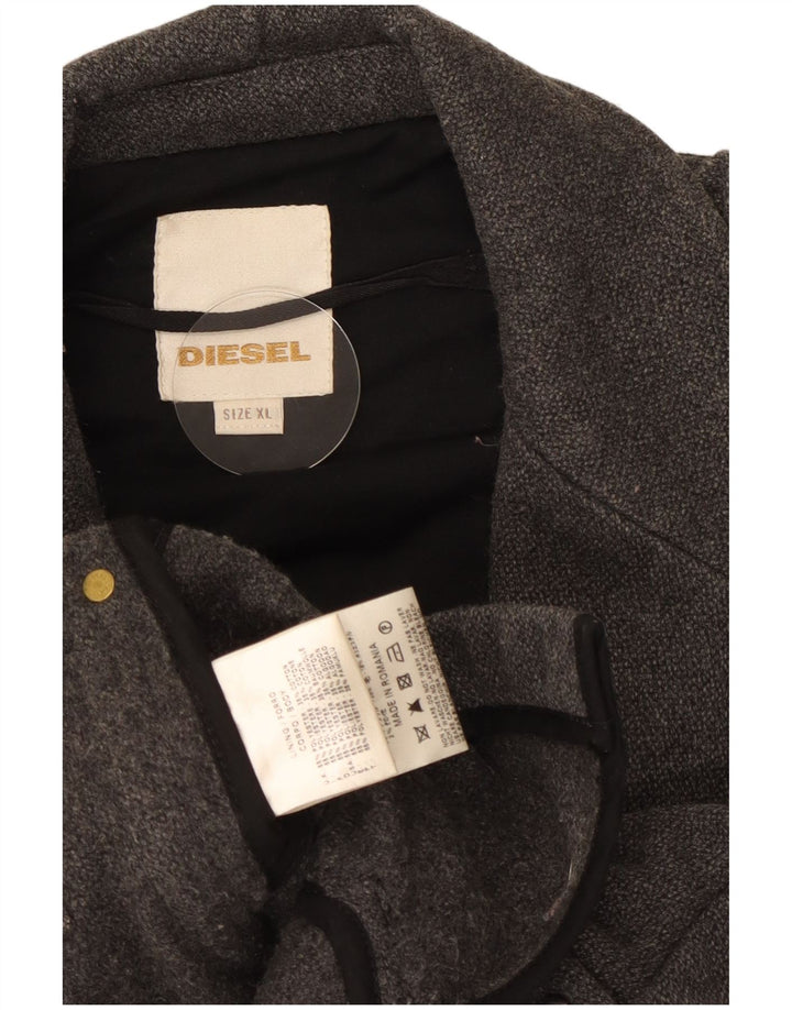 Diesel Veste Militaire Homme UK 42 XL Gris Polyester