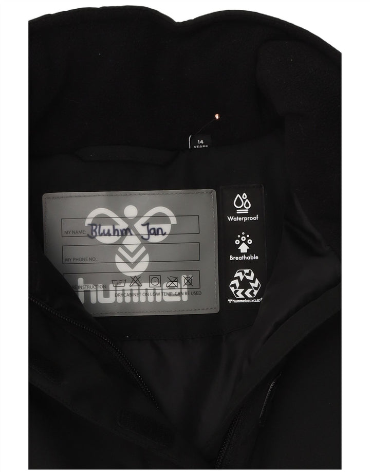 Hummel Veste Anorak Graphique Garçon 13-14 ans Noir