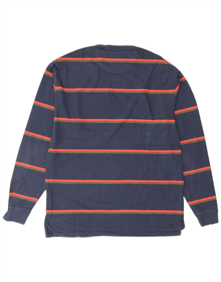 VANS Haut à manches longues pour homme Petit rayé bleu marine