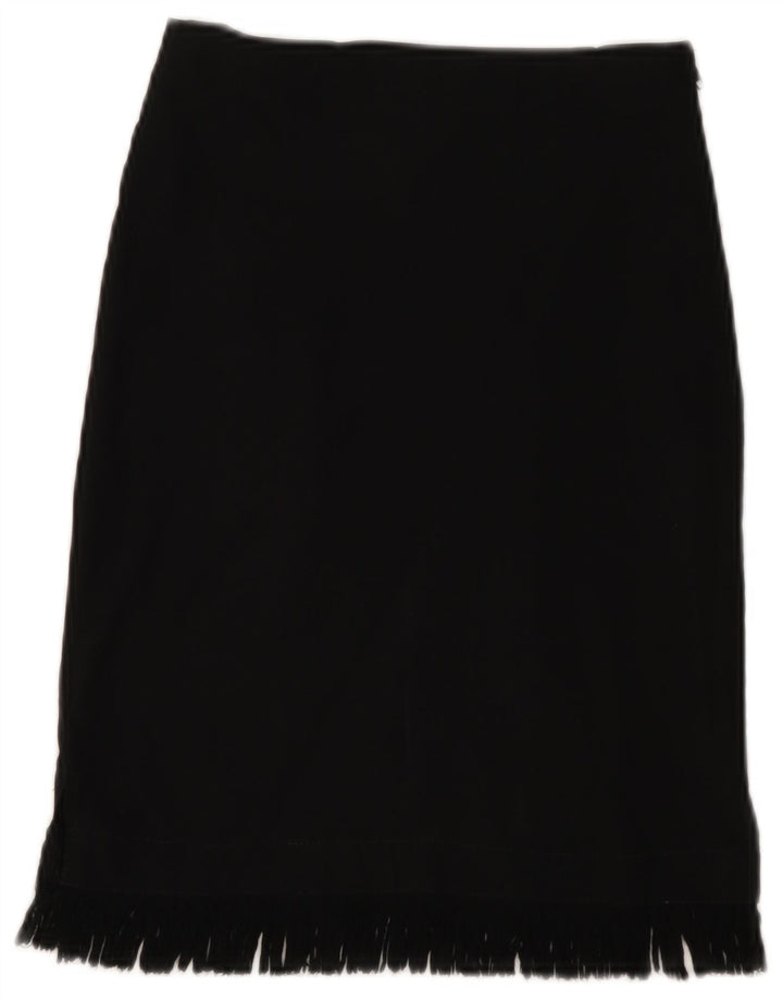 PIMKIE Jupe Midi Femme EU 34 XS W24 Noir Viscose
