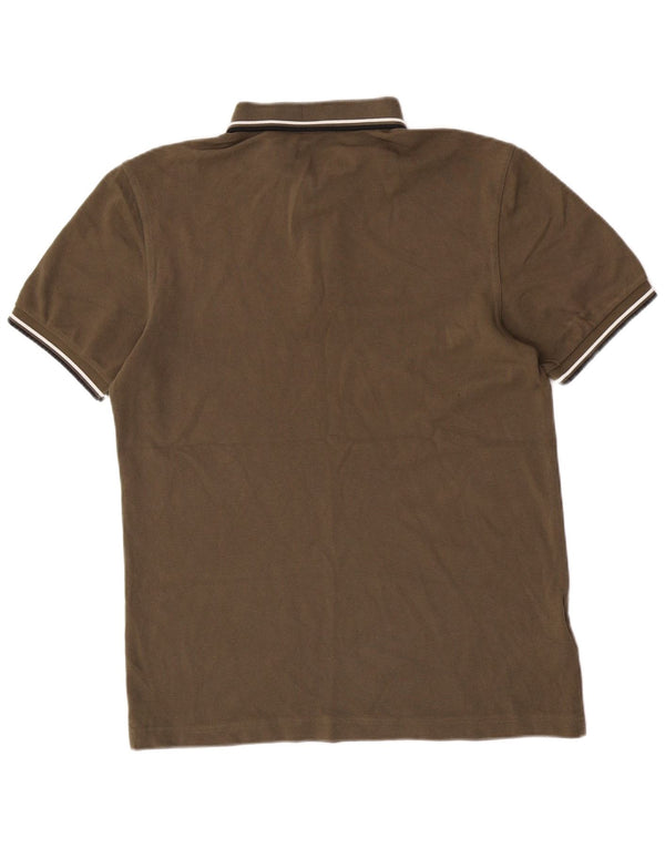 Fred Perry Polo Homme Kaki Moyen Coton