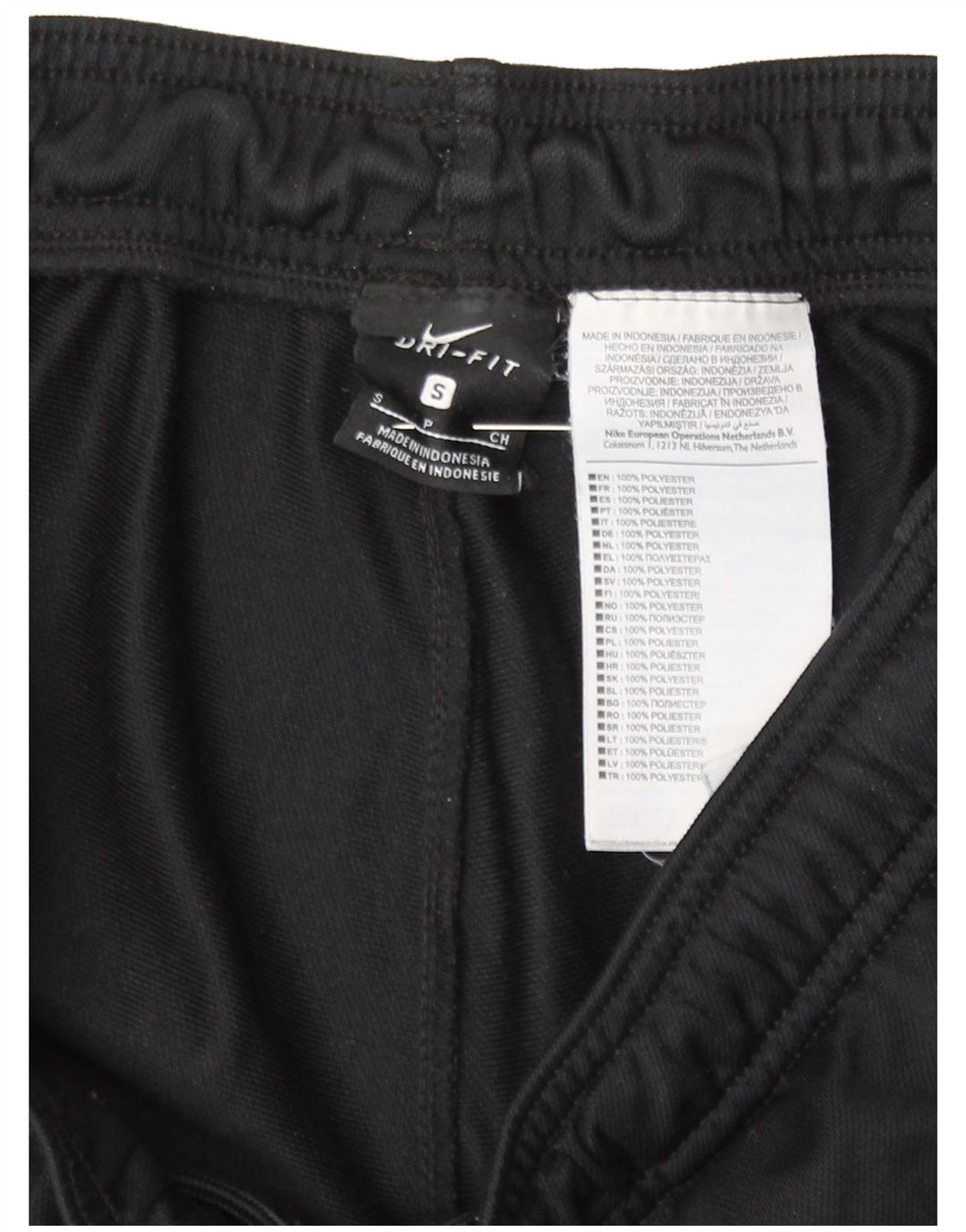Pantalon de survêtement Nike Dri Fit pour hommes, petit, noir, polyester