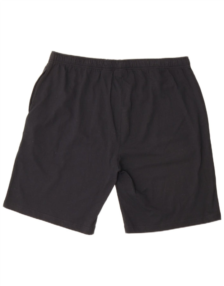 Fila Short de sport homme 2XL bleu marine coton