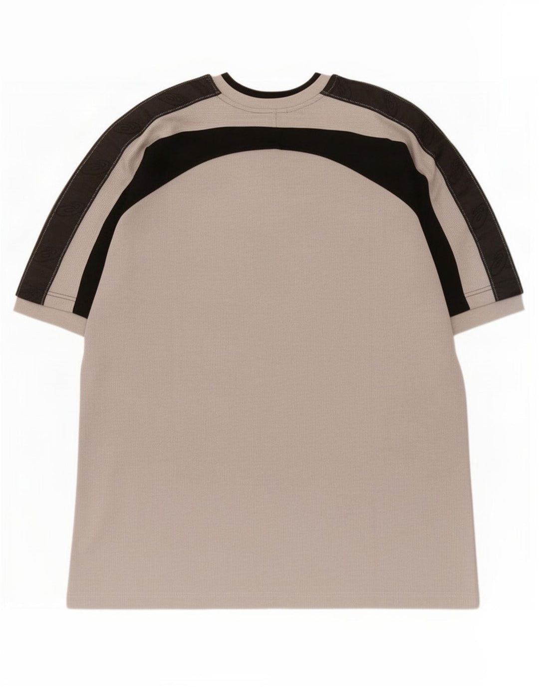 Asics T-Shirt Homme Haut Large Gris Colorblock Coton