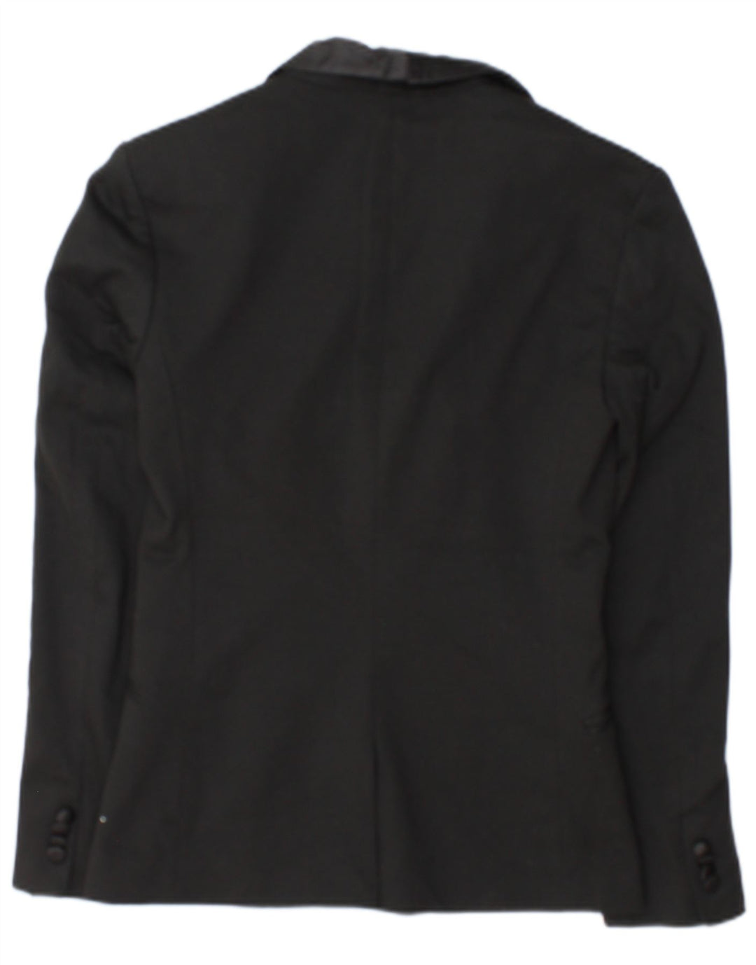 Zara Veste Blazer 1 Bouton Homme UK 36 Petit Noir Polyester