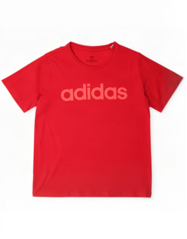Adidas T-shirt graphique pour femme UK 28/30 3XL Rose