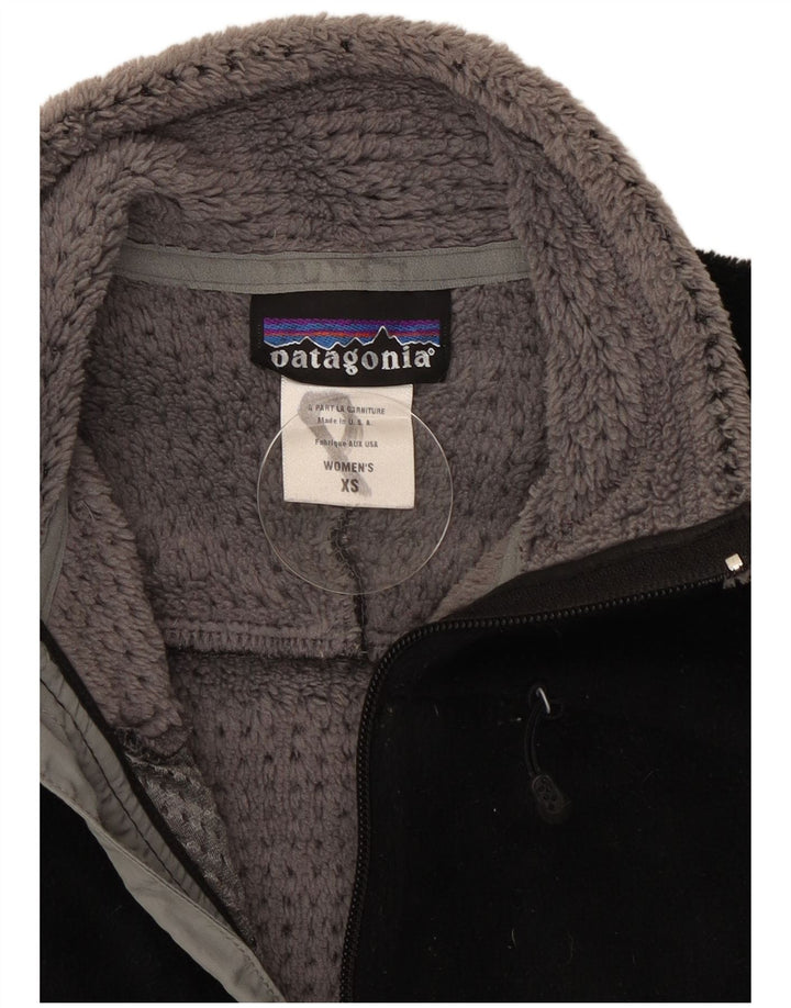 Patagonia Veste Polaire Femme UK 6 XS Noir Polyester