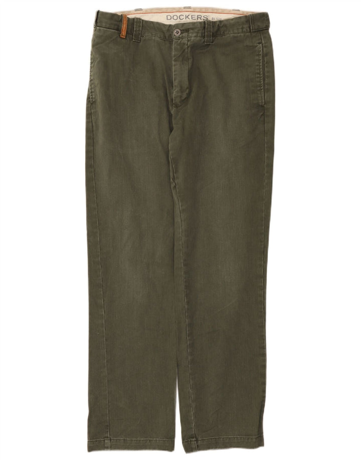 Dockers Jean droit homme W34 L32 kaki coton