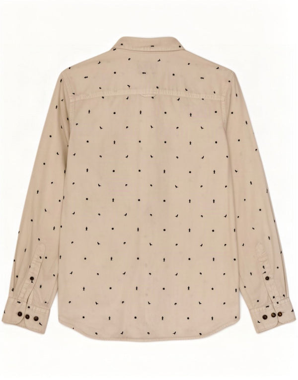 Jack & Jones Chemise à Motif Abstrait Homme Blanc Moyen