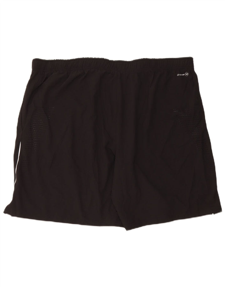 RUSSELL ATHLETIC Short de sport Dri-Power pour homme 2XL Noir Polyester