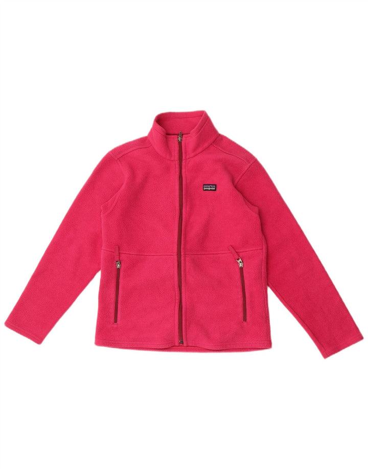 Patagonia Veste polaire fille 9-10 ans rose moyen polyester