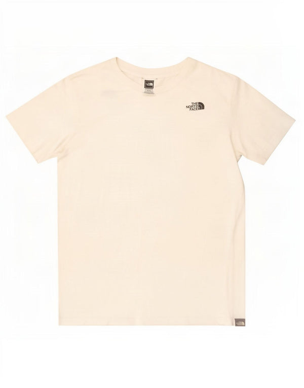 The North Face T-Shirt Top Garçon 14-15 ans XL Blanc Coton