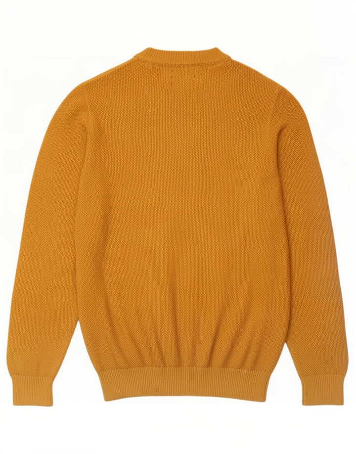 Marks & Spencer Pull Col Ras-du-Cou Blue Harbor Homme Jaune Moyen