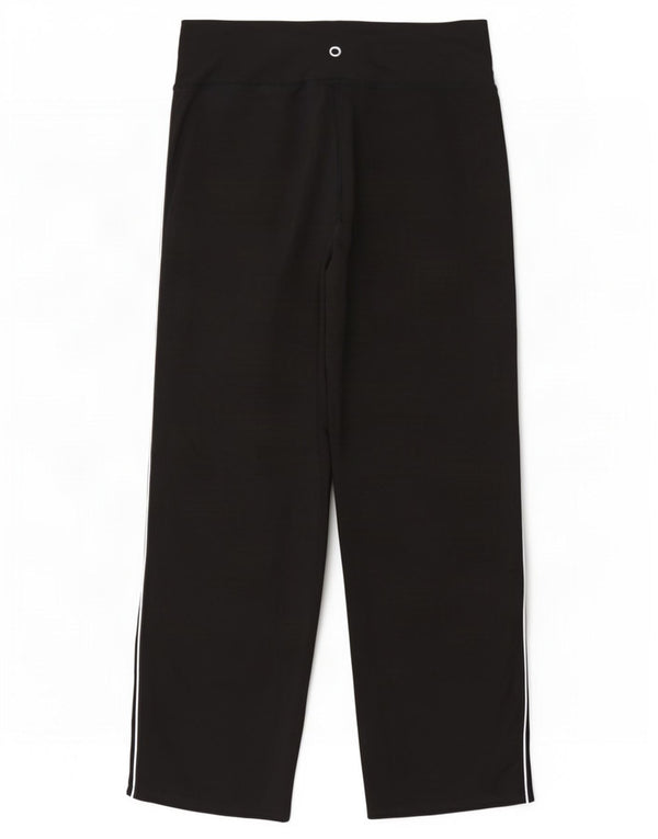 Marks & Spencer Pantalon de survêtement pour femme UK 14 Large Noir Coton